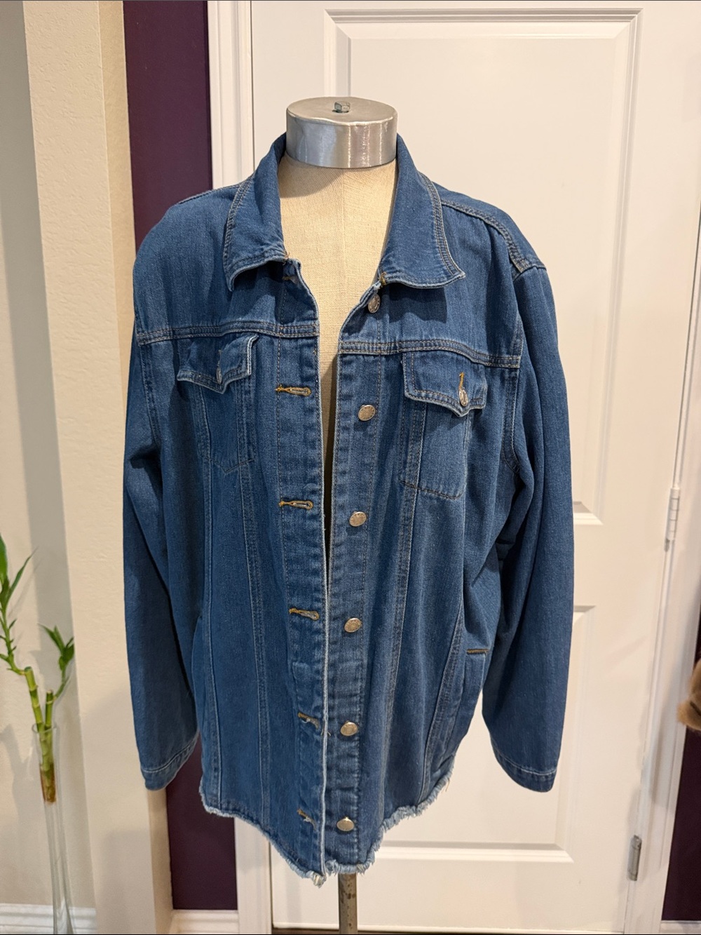 Classic women’s  Denim Jacket - Blue